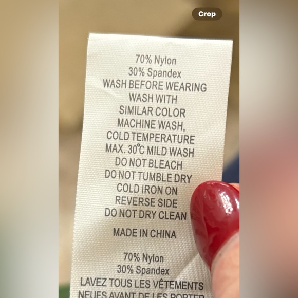 Zyia forest green 24 inch luxe leggings - Picture 6 of 6